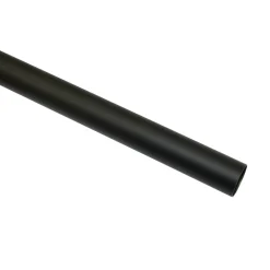 Gardinenstange 'Industrial Home' schwarz Ø 25 x 2400 mm