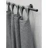 Gardinenstangen-Set 'Sol' schwarz 120 - 210 cm