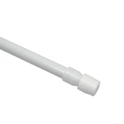 Gardinenstange zum Klemmen weiß 50 - 60 cm / 9 mm