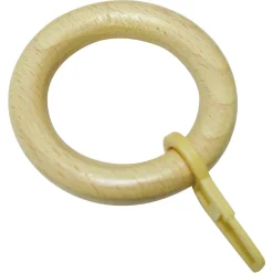 Gardinia Ringe mit Haken Holz Ø 28 mm 10 Stück