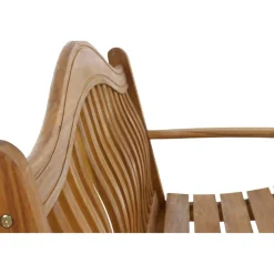Gartenbank 'Dublin' 3-Sitzer Akazienholz braun 161 x 89 x 67 cm