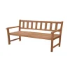 Gartenbank 'Lea' 2-Sitzer Eukalyptusholz braun 120 x 90 x 58 cm