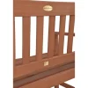Gartenbank 'Promotion' 2-Sitzer Eukalyptusholz braun 110 x 86 x 56,5 cm
