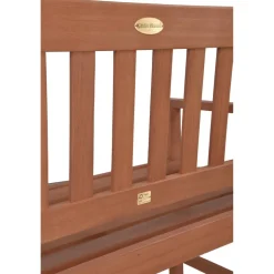 Gartenbank 'Promotion' 2-Sitzer Eukalyptusholz braun 110 x 86 x 56,5 cm
