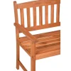 Gartenbank 'Promotion' 2-Sitzer Akazienholz braun 110 x 86 x 56 cm