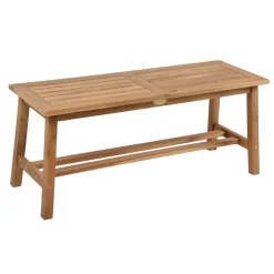 Gartenbank 'Santa Clara' 2-Sitzer Akazienholz braun 35 x 42 x 100 cm