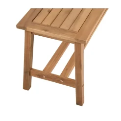 Gartenbank 'Santa Clara' 2-Sitzer Akazienholz braun 35 x 42 x 100 cm