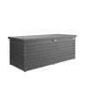Gartenbox 'FreizeitBox 180' Stahl dunkelgrau 181 x 71 x 79 cm