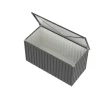 Gartenbox 'Store X-Large' Metall anthrazit 184,3 x 93,8 x 90 cm