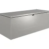 Gartenbox 'StyleBox 210' Stahl hellgrau 207 x 81 x 80 cm