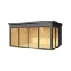 Gartenhaus '412 Gr.2' anthrazit 418 x 239,4 x 321,9 cm