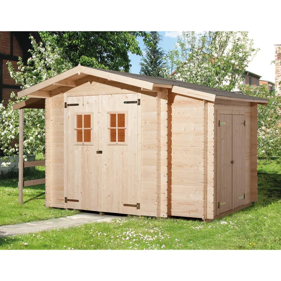 Gartenhaus 'Ruben' natur 314 x 200 x 216 cm