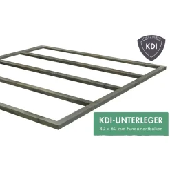 Gartenhaus 'Schierke 2' naturfarben 186 x 186 x 210 cm