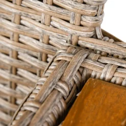 Gartenmöbelset 'Alice' braun/beige 3-teilig