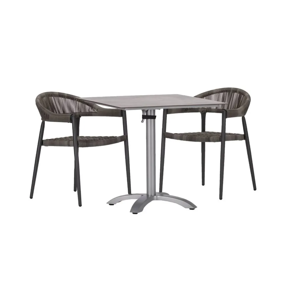Gartenmöbelset 'Brooklyn' für 2 Personen Aluminium