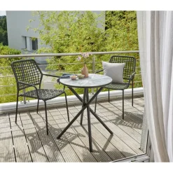 Gartenmöbelset 'Caro' für 2 Personen Stahl