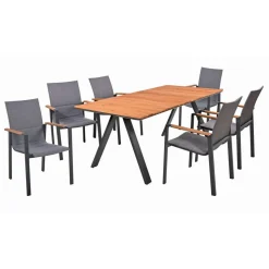 Gartenmöbelset 'Davina' für 6 Personen Aluminium
