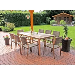 Gartenmöbelset 'Florence' für 6 Personen Aluminium