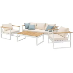 Gartenmöbelset 'Helena' für 5 Personen Aluminium
