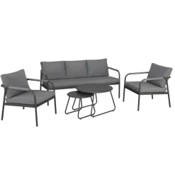 Gartenmöbelset 'Kleo' für 5 Personen Stahl