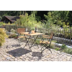 Gartenmöbelset 'Lindau' für 2 Personen Metall