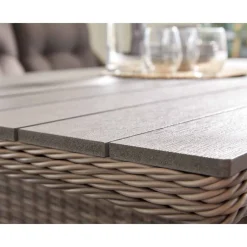 Gartenmöbelset 'Luise' für 5 Personen Aluminium
