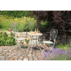 Gartenmöbelset 'Provence' für 2 Personen Metall
