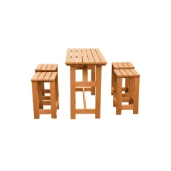 Gartenmöbelset 'Summer' für 4 Personen Kiefernholz