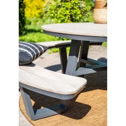 Gartenmöbelset 'Bell' für 6 Personen Aluminium