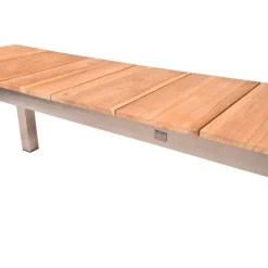 Gartenmöbelset 'Dallas' für 4 Personen Metall/Holz
