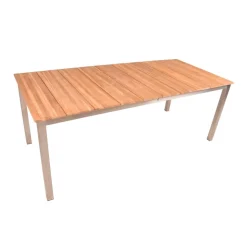 Gartenmöbelset 'Dallas' für 4 Personen Metall/Holz