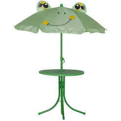 Gartenmöbelset für Kinder 'Froggy' grün 4-teilig