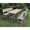Gartenmöbelset 'Summer' für 4 Personen Holz