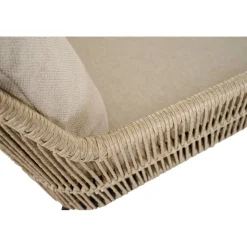 Gartensessel 'Kansas' Edelstahl/Aluminium taupe 60 x 85 x 70 cm