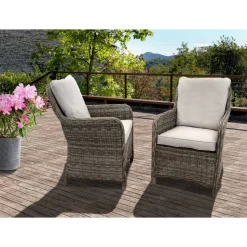 Gartensesselset 'Ria' 65 x 91,5 x 65 cm 2 Stück