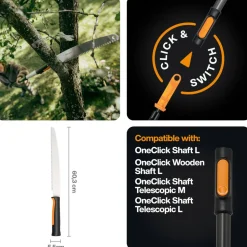 Gartensäge 'OneClick' gerades Blatt, ohne Stiel