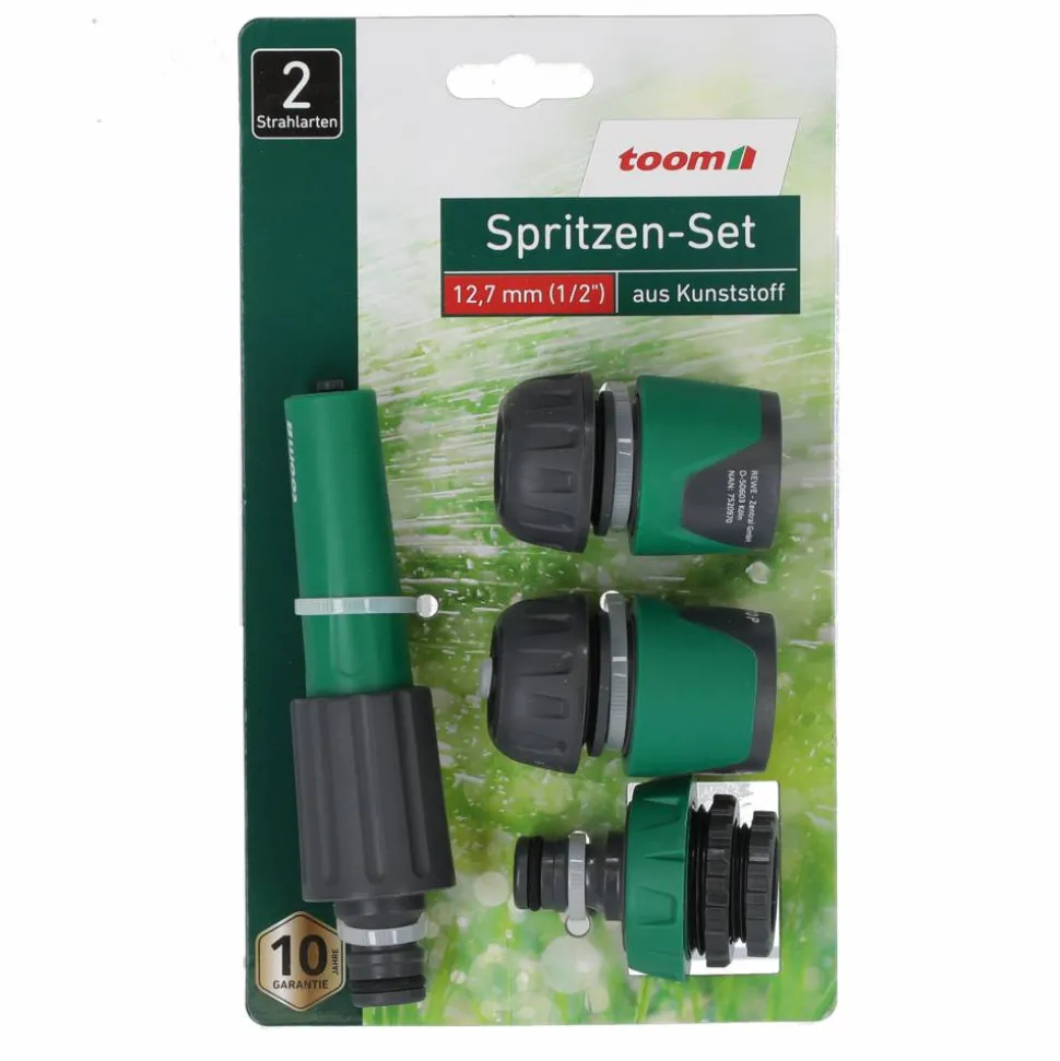Gartenspritzen-Set 4-teilig 1/2" 12,7 mm