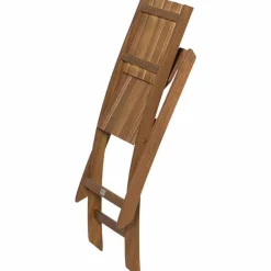 Gartenstuhl 'Falun' klappbar Akazienholz braun 46 x 89 x 54,5 cm