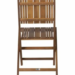 Gartenstuhl 'Falun' klappbar Akazienholz braun 46 x 89 x 54,5 cm