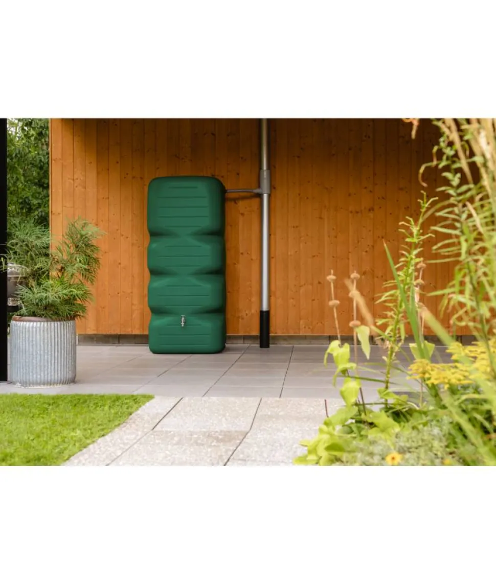 Gartentank 'BASICline CUBUS' dunkelgrün 1000 l