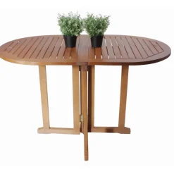 Gartentisch 'Baltimore' klappbar Eukalyptusholz 120 x 70 x 73 cm