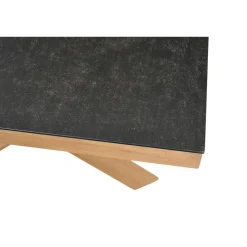 Gartentisch 'Catania' Aluminium/Glas 90 x 74 x 200 cm