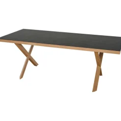 Gartentisch 'Catania' Aluminium/Glas 90 x 74 x 200 cm