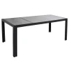 Gartentisch 'Chiara' Aluminium/Keramik 90 x 74 x 195 cm
