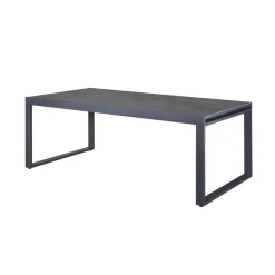 Gartentisch 'Chiara' ausziehbar Aluminium/PVC 200/310 x 100 x 75 cm