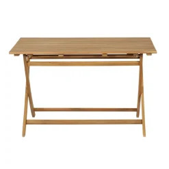 Gartentisch 'Falun' klappbar Akazienholz 80 x 74 x 80 cm