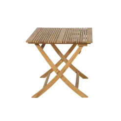Gartentisch 'Falun' klappbar Akazienholz 80 x 74 x 80 cm