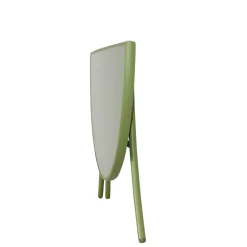 Gartentisch 'Frida' Stahl/Sicherheitsglas grün 101 x 51 x 70 cm