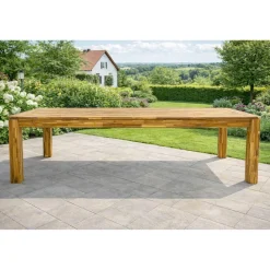 Gartentisch 'Georgina' Akazienholz 300 x 100 x 76 cm