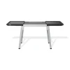 Gartentisch klappbar/ausziehbar Metall 54,6 x 75,9 x 167,2 cm